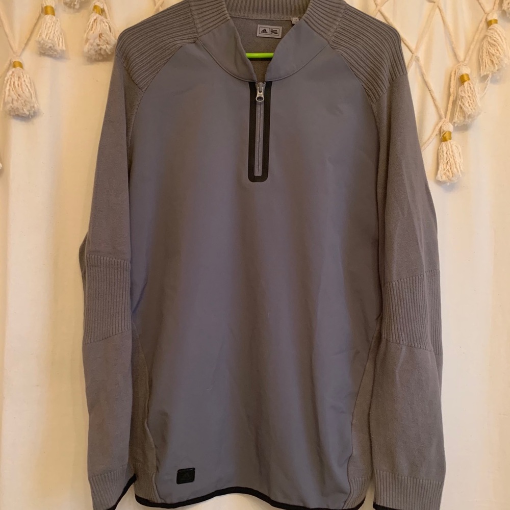 Adidas 3/4 zip sweater